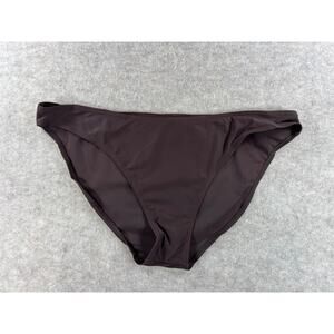 Motherhood Maternity Brown Bikini Swim Bottoms Full Coverage Size XL
